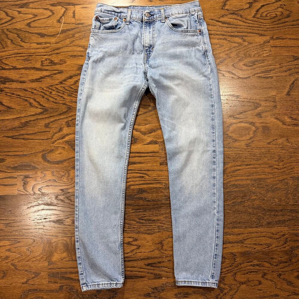 Levi's 512 Light Wash Jeans Size 31x32 Distressed